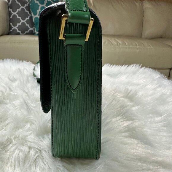 Authentic Louis Vuitton Saint Cloud GM Epi Leather Crossbody Shoulder Bag - Picture 4 of 14